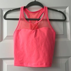 KIAVA Sweetheart Crop Hot Pink
